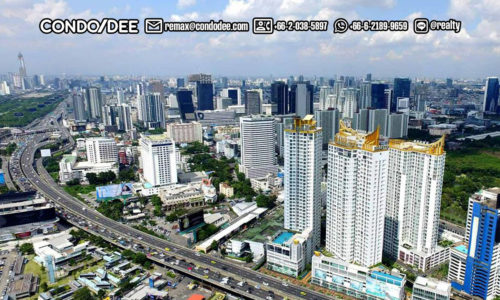 TC Green Rama 9 condo for sale in Bangkok was developed by Tiancheng International Property and completed in 2014.