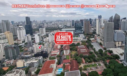 15 Suite Older Bangkok Condominium in Asoke Near NIST School and BTS