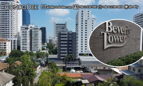 Beverly Tower Sukhumvit 13 condo for sale in Bangkok in Nana