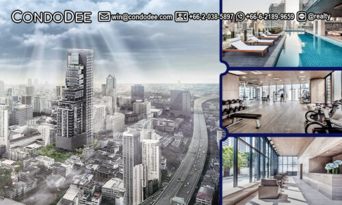 Circle Sukhumvit 11 Nana luxury Bangkok condo for sale was built in 2019 by Fragrant Property PCL
