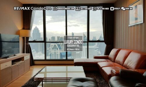 High floor luxury condo for rent in Bangkok - 3-bedroom - Hyde Sukhumvit