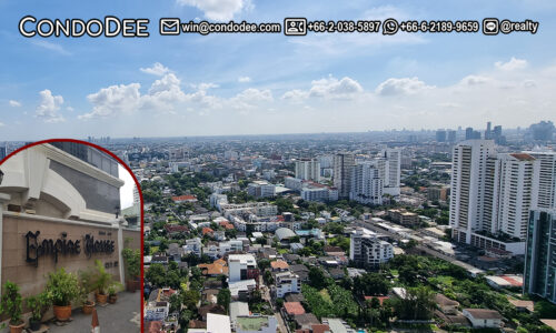 Empire House Ekkamai 12 condo for sale in Bangkok is a high-rise apartment project that was developed in 1994