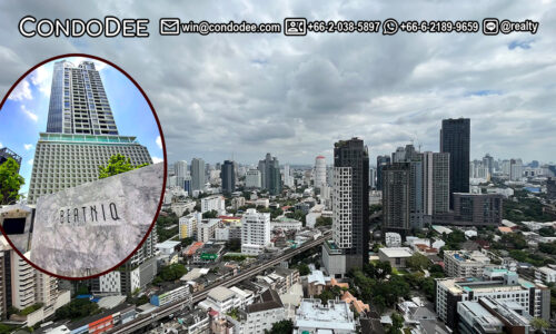 BEATNIQ Sukhumvit 32 luxury Bangkok condo for sale near BTS Thong Lo was built in 2018 by SC Asset PLC.