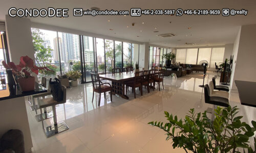 This well-maintained penthouse on Sukhumvit 31 is available now in Prime Mansion condominium in Bangkok CBD