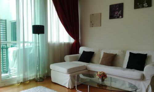Big 1 bedroom flat for rent in Asoke - mid floor - Wind Condo Sukhumvit 23