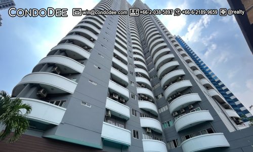 Wittayu Complex condo for sale in Bangkok CBD near BTS Ploenchit and Phetchaburi Road was built in 1996