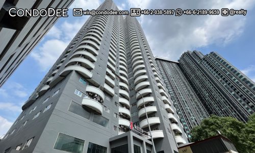Wittayu Complex condo for sale in Bangkok CBD near BTS Ploenchit and Phetchaburi Road was built in 1996