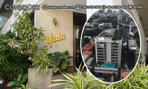 Yada Residential Sukhumvit 39 Prompong is an affordable condo for sale in Bangkok CBD that was built in 1986
