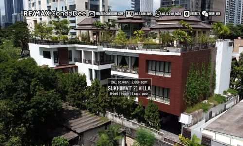 Large Bangkok House for Sale on Sukhumvit 21 in Asoke - 8 Bedrooms