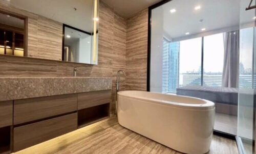 This luxury new condo near BTS Asoke is available now in a popular Celes Asoke condominium