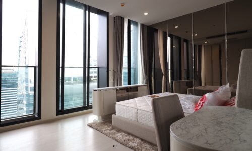 Large flat for rent near Ploenchit BTS - 2-bedroom - high-floor - Noble Ploenchit