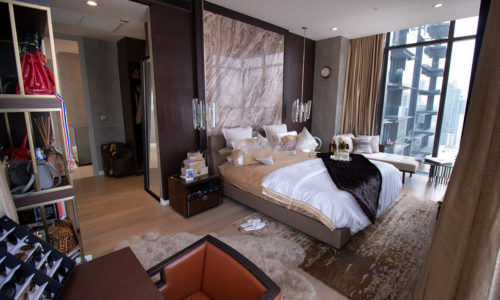 Luxury duplex condo for sale in Prompong - 2 bedroom - 1 study room - high floor - Vittorio 39