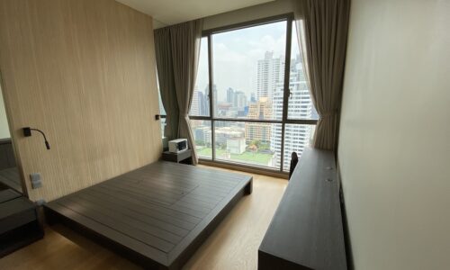 This luxury renovated condo is available in Quattro by Sansiri Thonglor condominium in Bangkok CBD