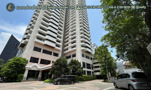 Exterior view of Tower Park Condominium building in Nana, Bangkok, condo for sale Sukhumvit 11 | มุมมอง ภายนอก อาคาร ทาวเวอร์ พาร์ค คอนโดมิเนียม นานา กรุงเทพฯ คอนโด สำหรับขาย สุขุมวิท 11