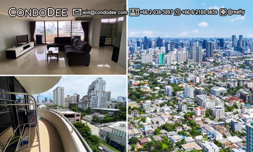 This condo with a 270-degree view of Prompong is available now in Supalai Place Sukhumvit 39 condominium in Bangkok CBD