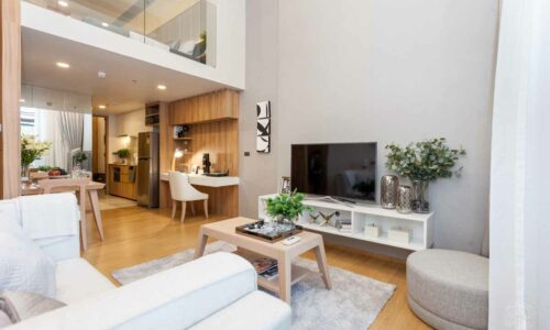 Brand-new 2-bedroom duplex for sale - low-floor - Siamese Exclusive Sukhumvit 31