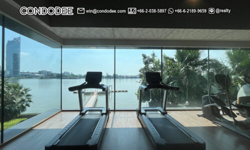 Canapaya Residences condo for sale is a luxury real estate with a riverfront condo for sale on Rama 3