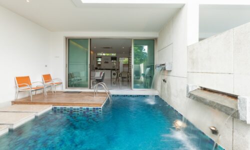 A Phuket beachfront house with an Airbnb income is available now for sale on Rawai beach.