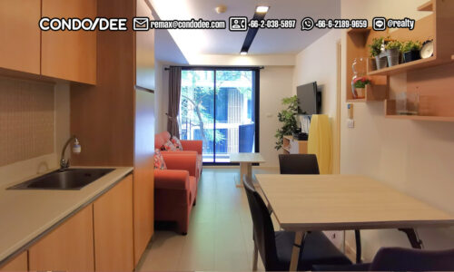 A cheap Bangkok condo near BTS Ploenchit is available for sale in The Nest Ploenchit
