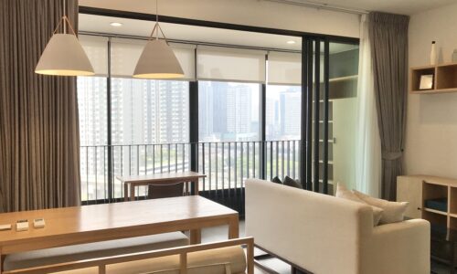 Bangkok apartment near University for sale - corner unit - 2-bedroom - Ideo Mobi Asoke Condominium