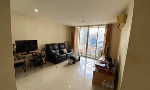 Condo in Sukhumvit 21 for sale - 2-bedroom - high floor - sale with tenant - Asoke Place