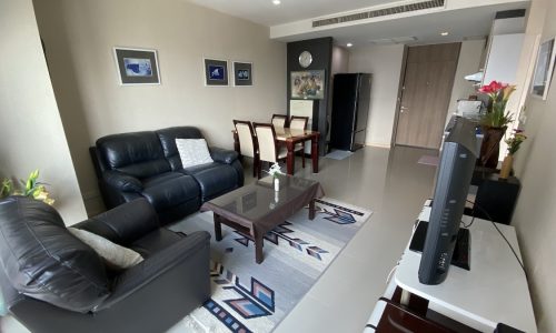 This 2-bedroom condo near BTS Thonglor is available in a popular Noble Remix condominium on Sukhumvit Road in Bangkok CBD