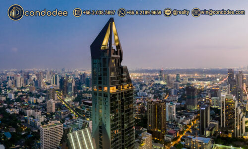 Marque Sukhumvit luxury condo exterior in Phrom Phong Bangkok | มาร์ค สุขุมวิท คอนโดหรู พร้อมพงษ์