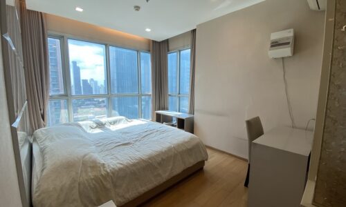 Bangkok condo near MRT for sale - 2-bedroom - high floor - The Address Asoke