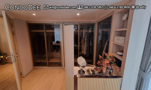 This new duplex condo on Sukhumvit 23 is available now in Walden Asoke low-rise condominium in Bangkok CBD.