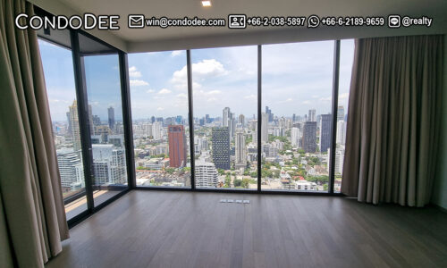 A new luxury penthouse for sale is available now in Bangkok Center in Celes Asoke condominium near MRT Sukhumvit and Terminal 21 shopping mall