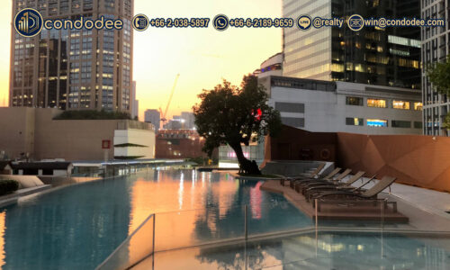 Marque Sukhumvit luxury condo exterior in Phrom Phong Bangkok | มาร์ค สุขุมวิท คอนโดหรู พร้อมพงษ์