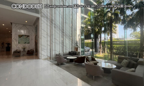 Canapaya Residences condo for sale is a luxury real estate with a riverfront condo for sale on Rama 3
