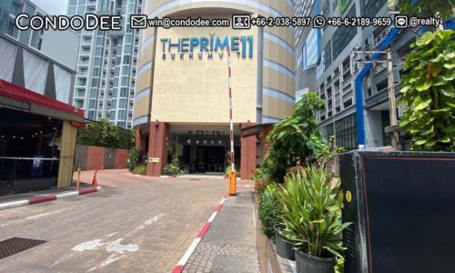 The Prime 11 condo for sale on Sukhumvit 11 in Nana was developed by Fragrant Property in 2009
