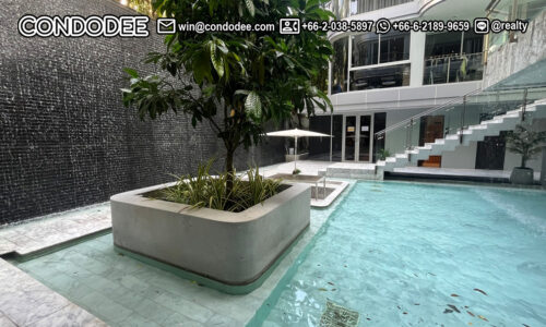 Q Prasarnmit condo for sale on Sukhumvit 31 near Srinakharinwirot University is a luxury real estate in Prasarnmit that was built by Ananda Development PCL in 2020 and comprises a single building with 76 units on 7 floors