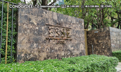 The Esse Asoke Bangkok Luxury Condominium In Asoke Near University