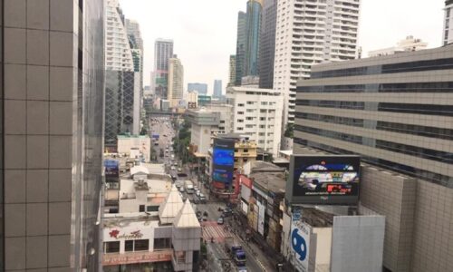 Large condo in Asoke for sale - 2-bedroom - unblocked view - Asoke Place