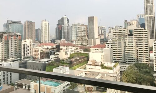 Bangkok condo near BTS Nana for sale - 2-bedroom - high floor - Hyde Sukhumvit 11