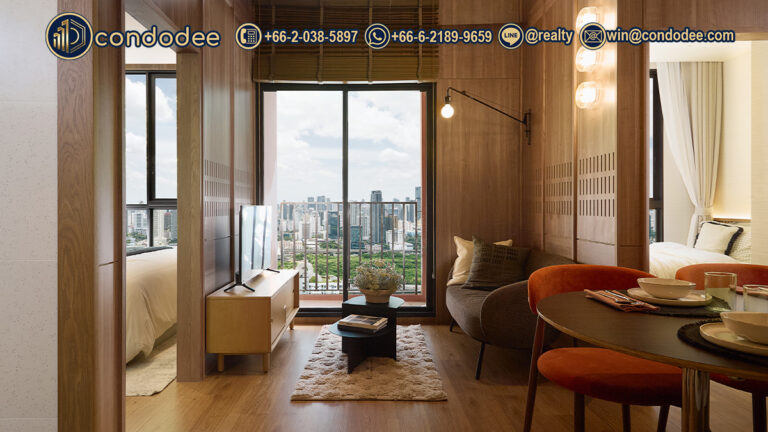 Foreign freehold 1 bedroom plus condo for sale in Rama 9 New CBD Bangkok