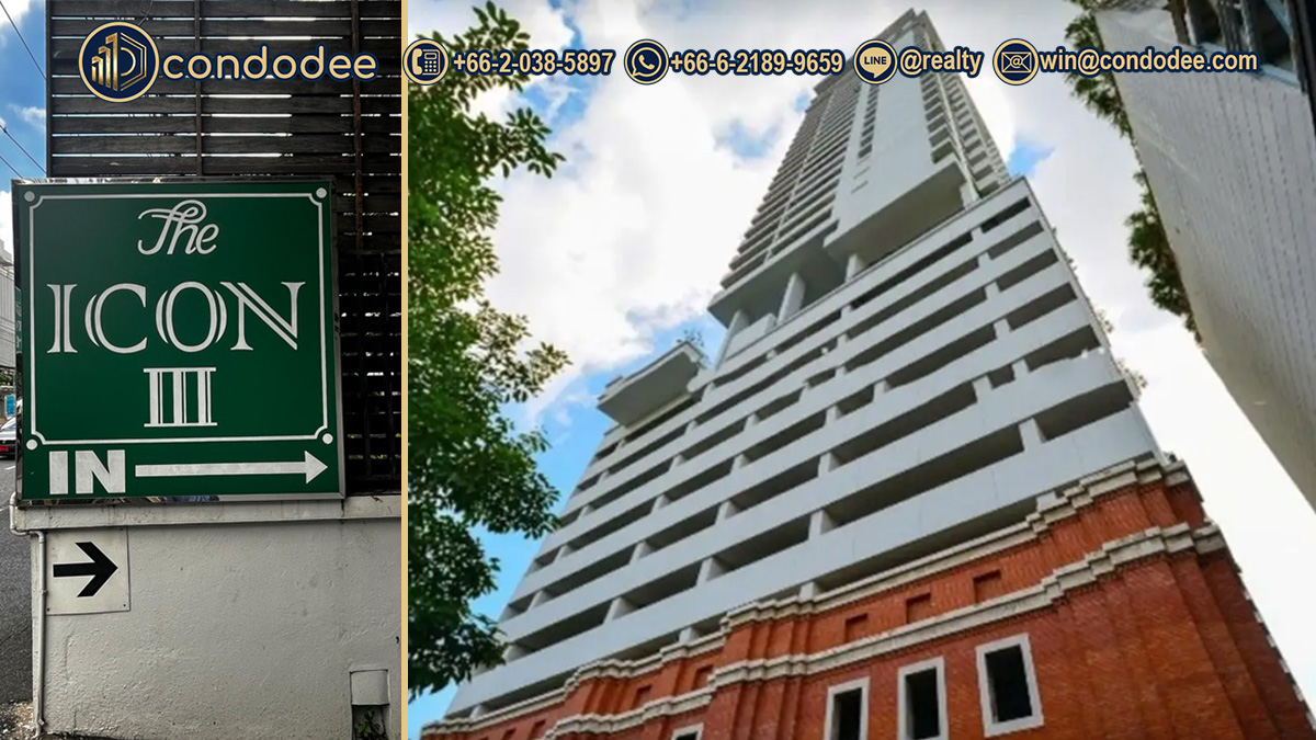 Icon III Thonglor condo for sale Sukhumvit 55 | คอนโด ไอคอน 3 ทองหล่อ สุขุมวิท 55