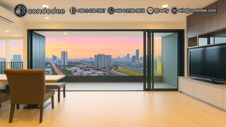 Bangkok condo for sale with unblocked view near MRT Phetchaburi – 2 bedrooms | คอนโดขาย 2 ห้องนอน วิวไม่บัง ใกล้ MRT เพชรบุรี