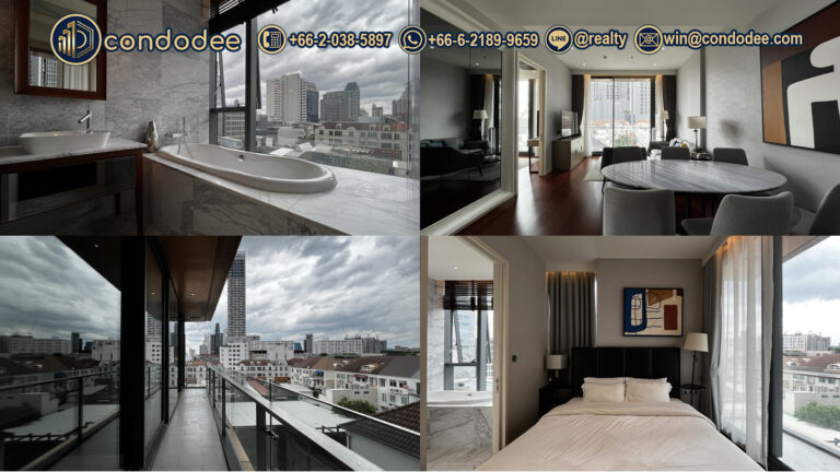 Ultra-luxury Khun by Yoo Thonglor condo for sale, 2 bedrooms, southeast view | คอนโดหรู คุนบายยู ทองหล่อ 2 ห้องนอน วิวดี