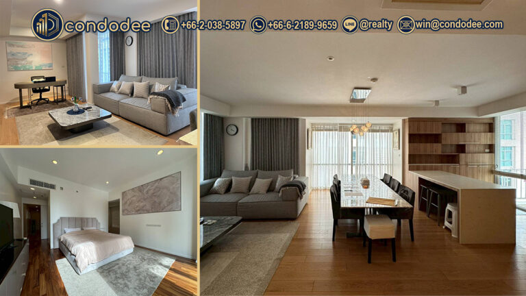 Langsuan Ville renovated condo for sale Bangkok | คอนโด หลังสวน วลิล์ รีโนเวท ขาย กรุงเทพฯ