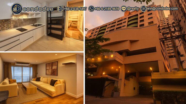 Spacious 3-bedroom condo for sale in Thonglor Sukhumvit 59 | คอนโด 3 ห้องนอนกว้างขายที่ทองหล่อ สุขุมวิท 59