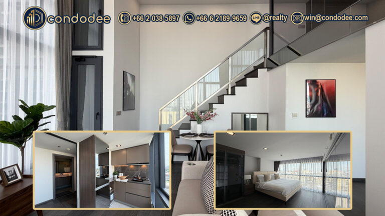 Loft duplex 1BR in Ratchathewi with unblocked view | ดูเพล็กซ์ลอฟต์ 1 ห้องนอน ราชเทวี วิวโปร่งโล่ง