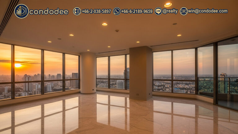 Foreign freehold penthouse at The Embassy Wireless on Wireless Road, Bangkok – 241 sqm simplex | เพนต์เฮ้าส์ฟรีโฮลด์ต่างชาติ ดิ เอ็มบาสซี่ ไวเรส 241 ตร.ม. ถนนวิทยุ กรุงเทพฯ