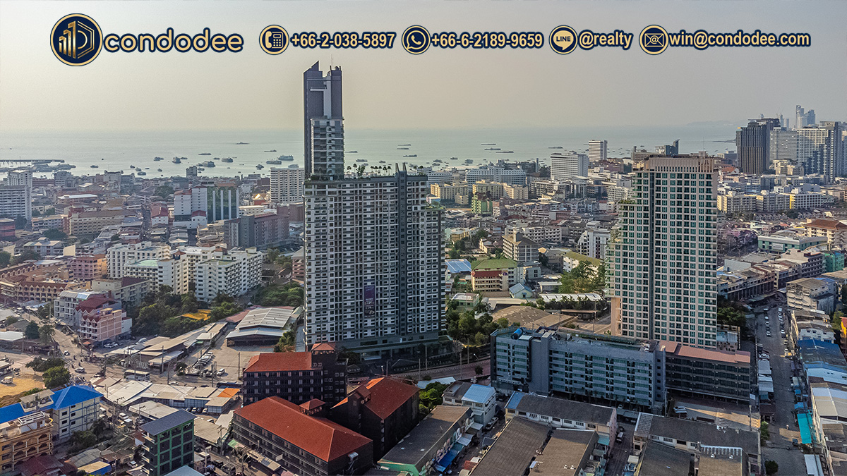 Luxury condo Pattaya investment with sea view and dual infinity pools | คอนโดหรู พัทยา วิวทะเล พร้อมสระว่ายน้ำ 2 ชั้น