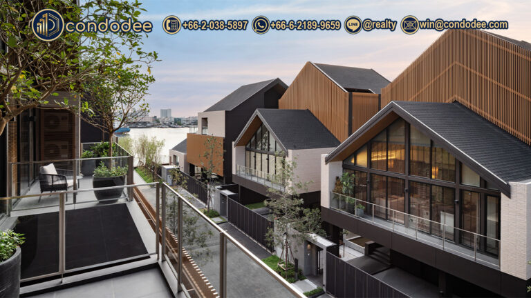 Luxury riverfront house Noble AQUA Bangkok | บ้านหรูริมแม่น้ำ Noble AQUA กรุงเทพฯ