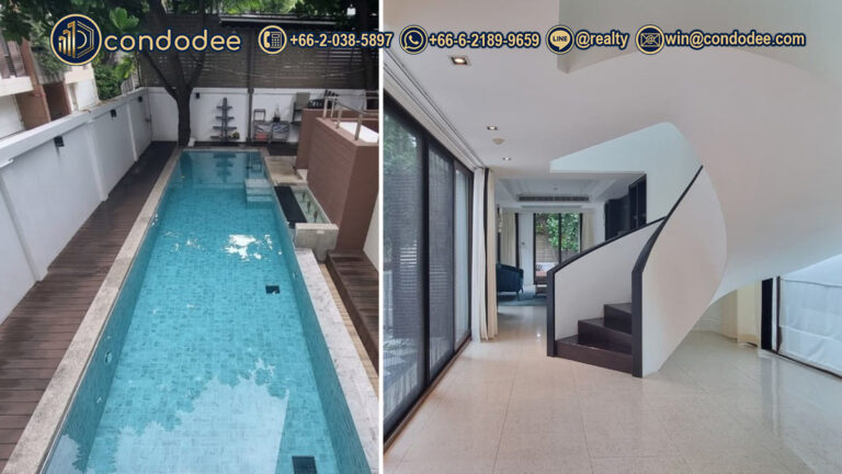 Luxury duplex condo with private pool in Sathorn | คอนโดดูเพล็กซ์หรูพร้อมสระว่ายน้ำส่วนตัวในสาทร