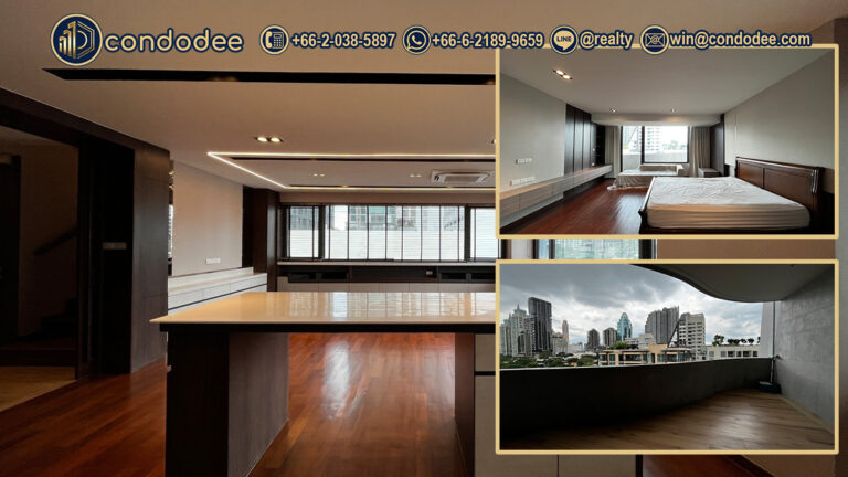 Luxury Duplex Condo Ploenchit Terrace Bangkok | คอนโดดูเพล็กซ์หรู เพลินจิต เทอเรส กรุงเทพฯ