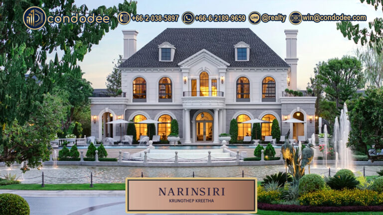 Luxury house Krungthep Kreetha – Narinsiri by Sansiri | บ้านหรู ณริณสิริ กรุงเทพกรีฑา